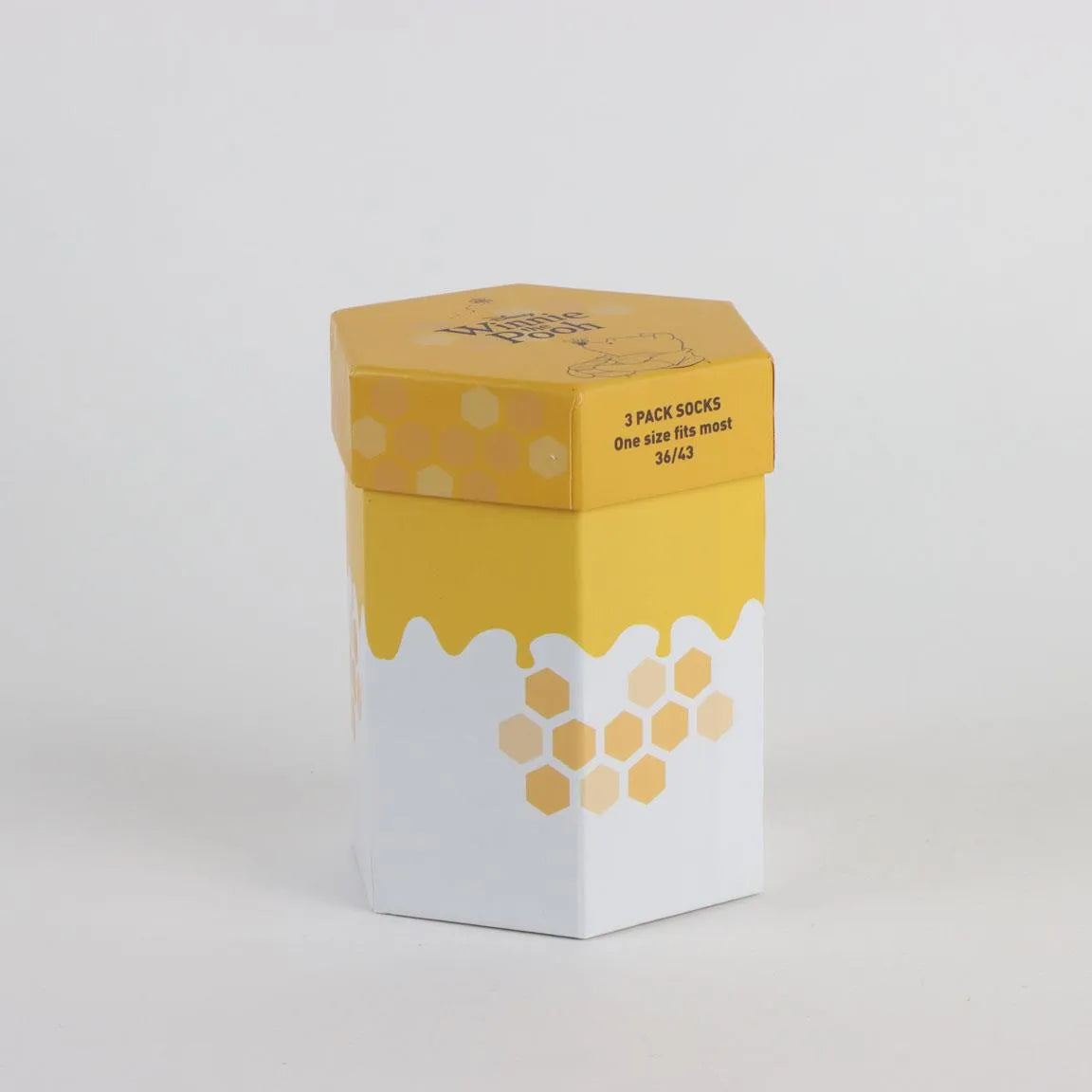 DISNEY WINNIE THE POOH Meias GIFT SET PACK (3)