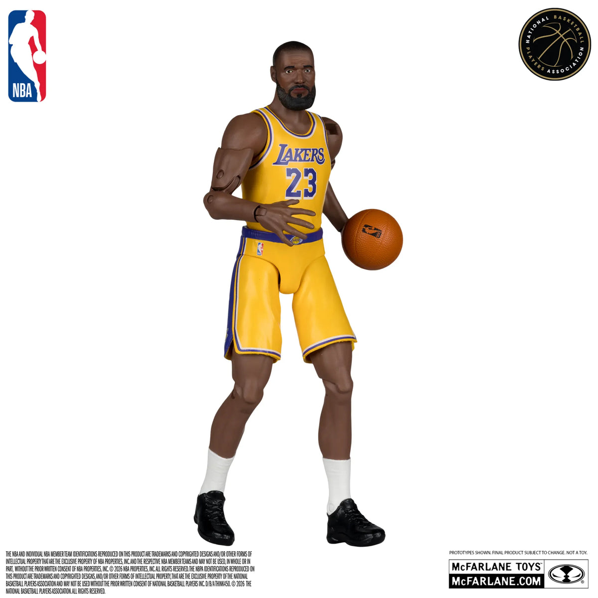 NBA SportsPicks Figura Lebron James (Los Angeles Lakers) 16 cm