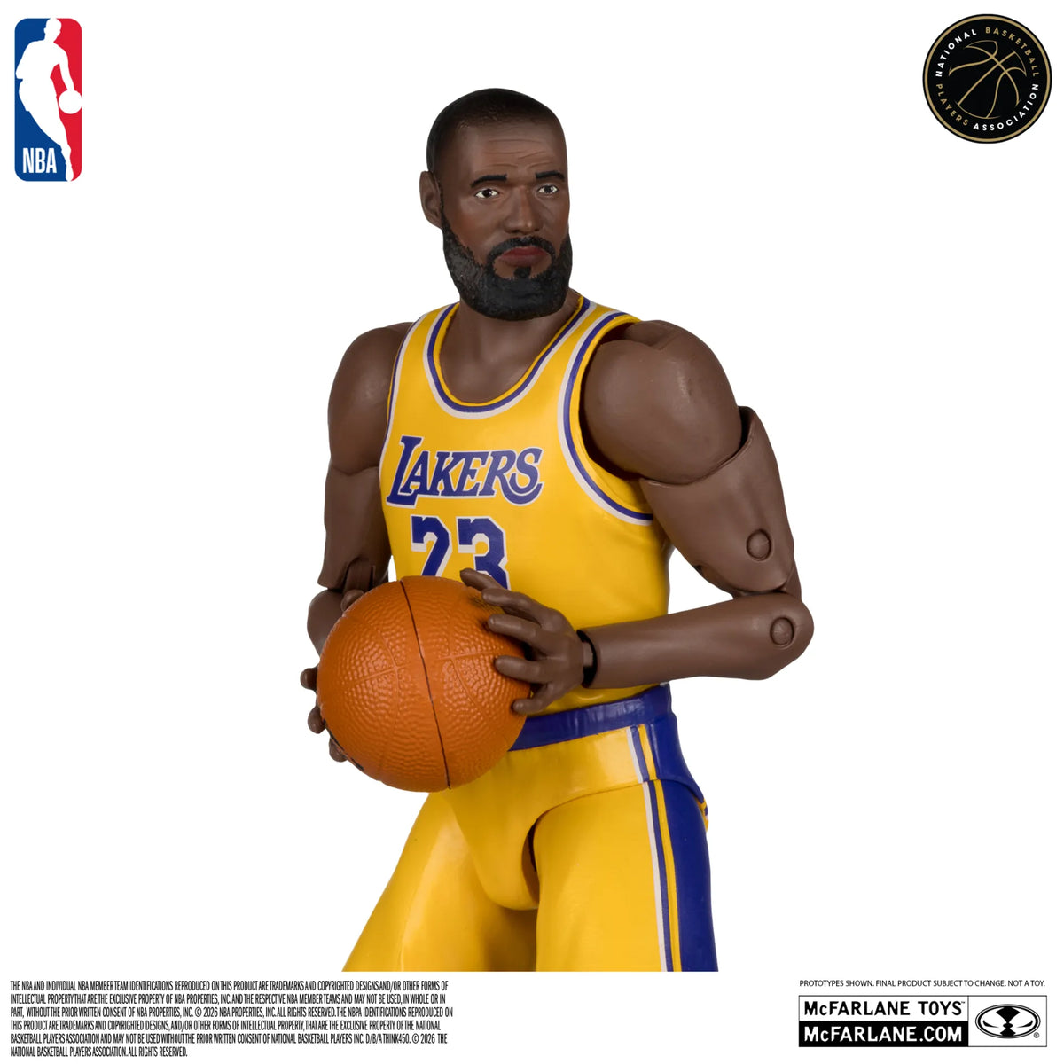 NBA SportsPicks Figura Lebron James (Los Angeles Lakers) 16 cm