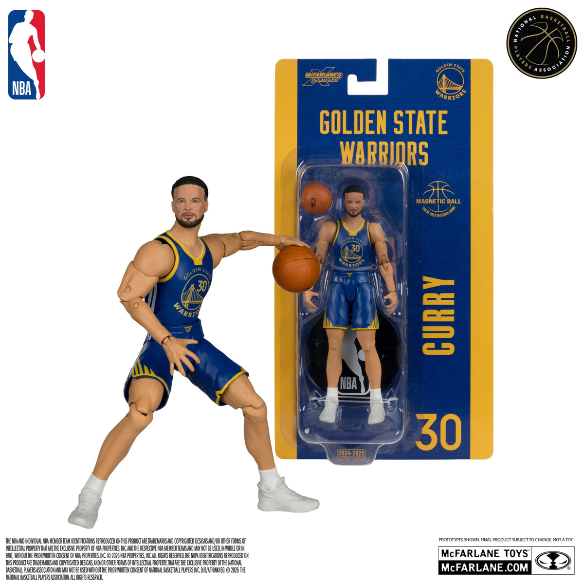 NBA SportsPicks Figura Stephen Curry (Golden State Warriors) 15 cm