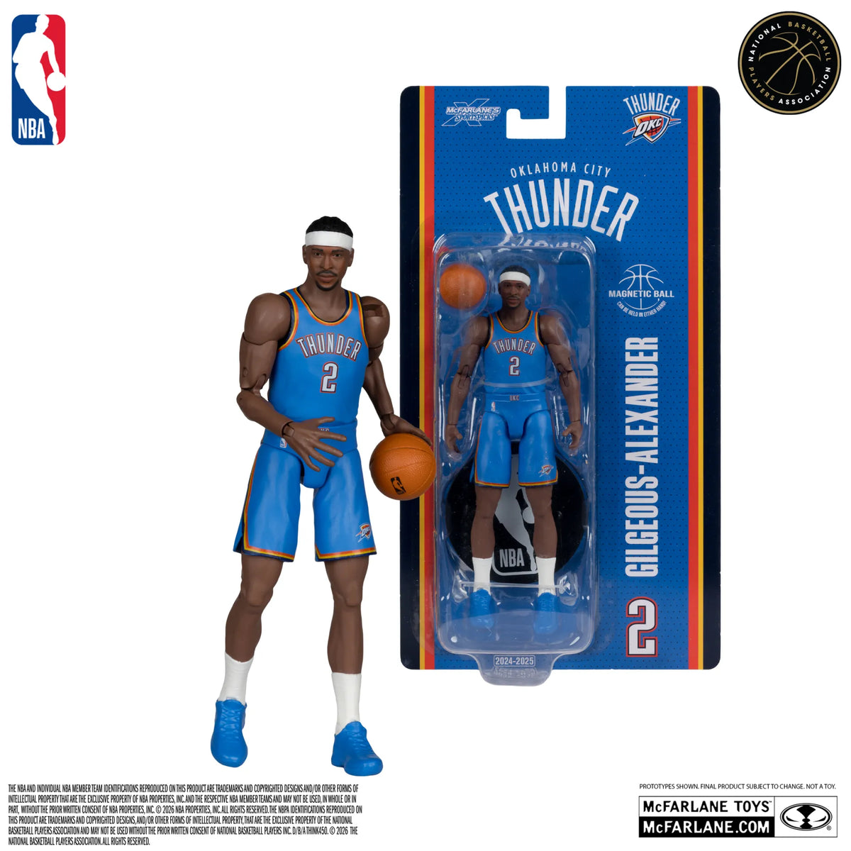 NBA SportsPicks Figura Shai Gilgeous-Alexander (Oklahoma City Thunder) 16 cm