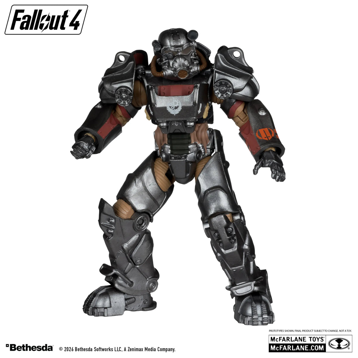 MCFARLANE GAMING ED 7INCH FALLOUT 4 T-60 PALADIN DANSE ACTION Figura