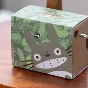 Mi vecino Totoro Caja de música de manivela Totoro Leaf