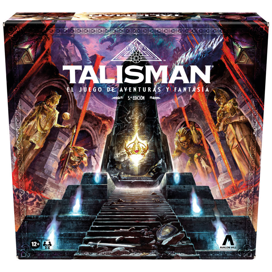 Juego de mesa hasbro talisman el juego de aventuras y fantasia Frikytopia
