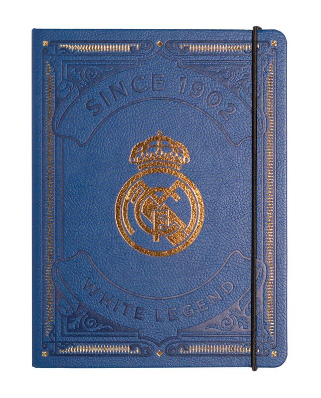 Cuaderno A5 premium Real Madrid Frikytopia
