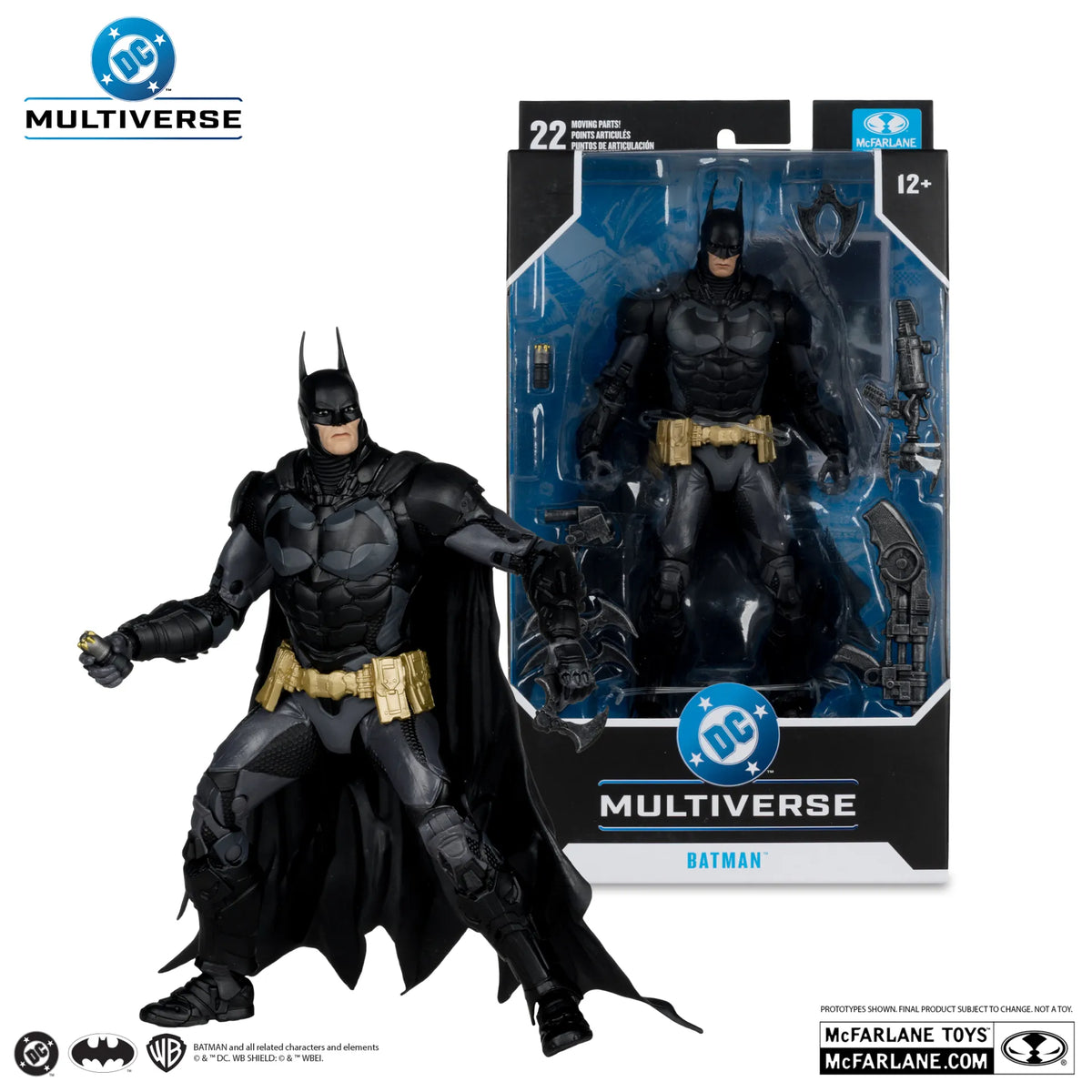 DC Multiverse Figura Batman (Arkham Knight) 19 cm