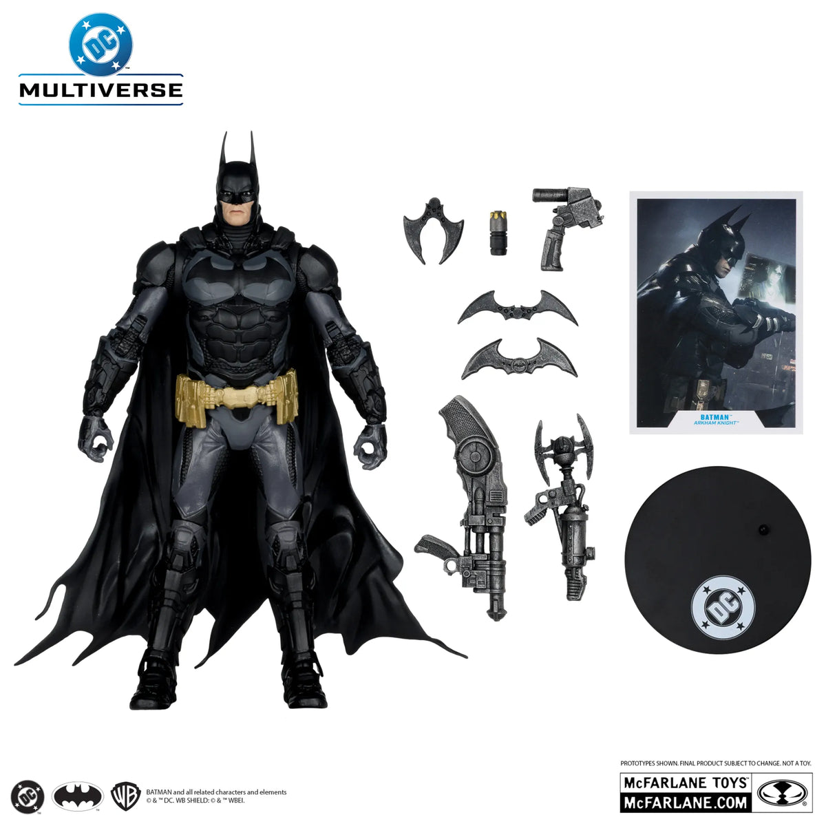 DC Multiverse Figura Batman (Arkham Knight) 19 cm