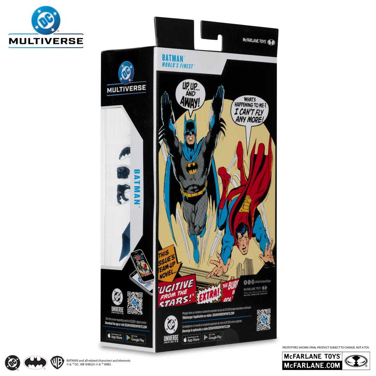 DC Multiverse Figura Batman (World's Finest) 19 cm