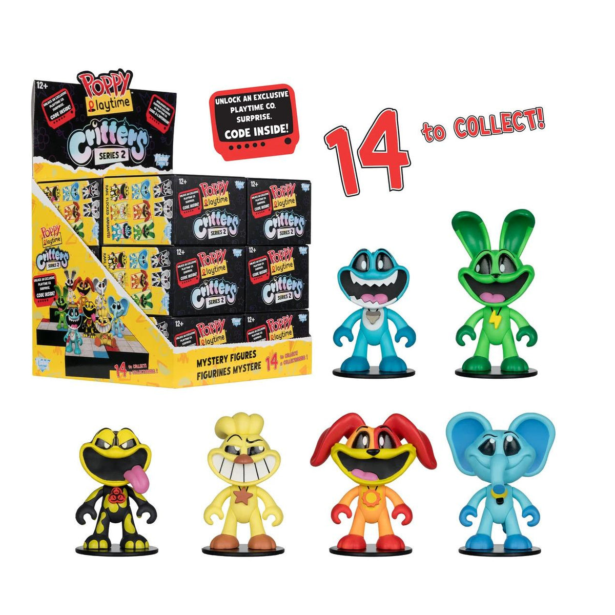 POPPY PLAYTIME BLIND Caja WAVE 2 DISPLAY (12) Frikytopia