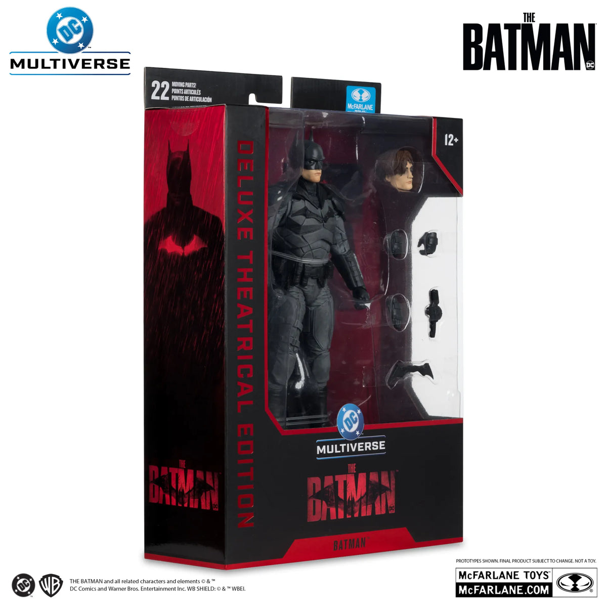DC Multiverse Figura Batman (The Batman) Deluxe Theatrical Edition 18 cm