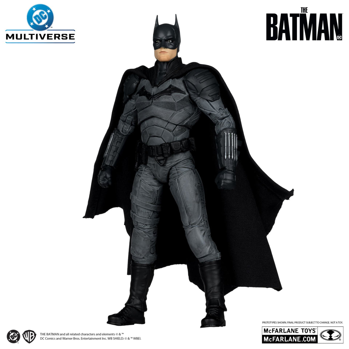 DC Multiverse Figura Batman (The Batman) Deluxe Theatrical Edition 18 cm