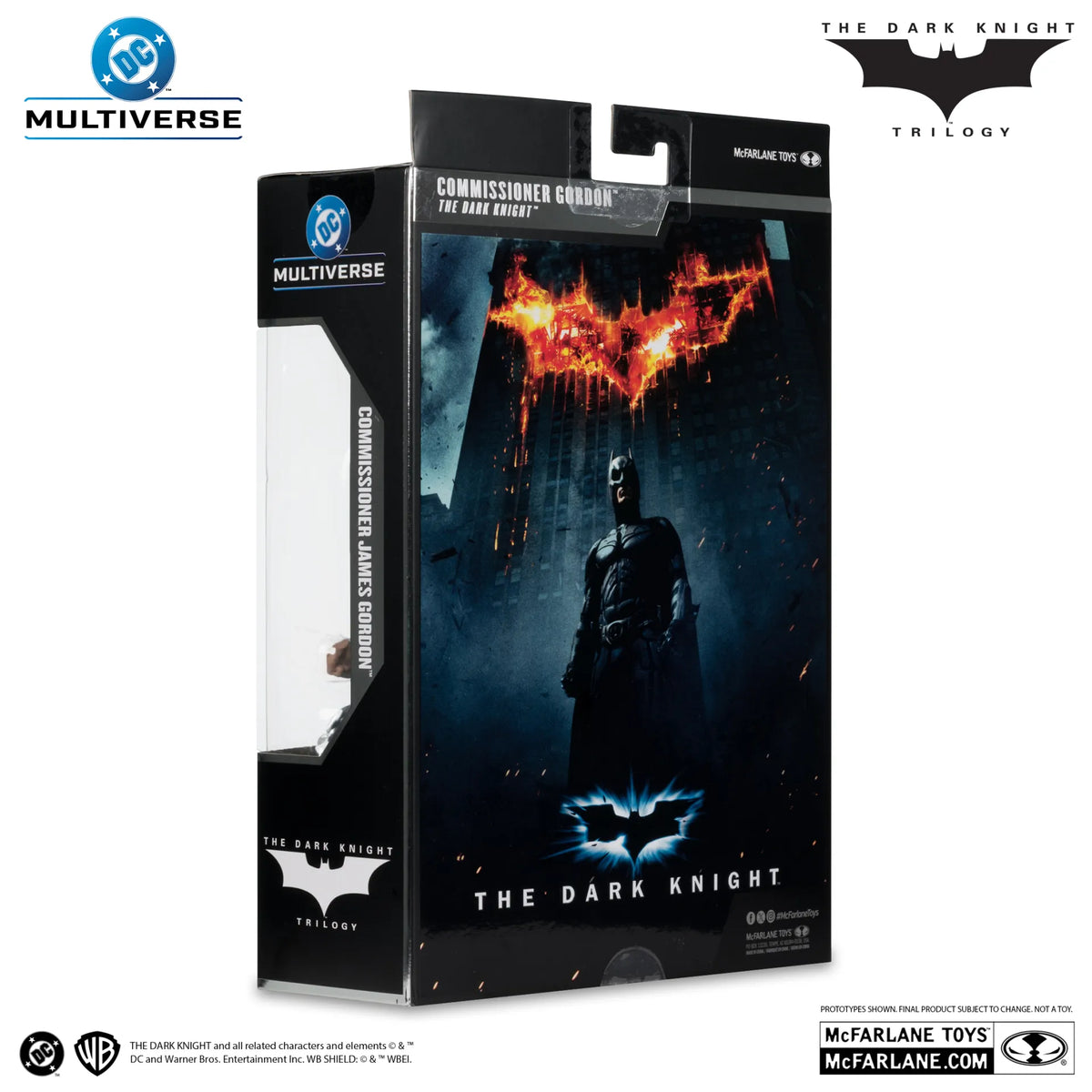 DC Multiverse Figura Commissioner James Gordon (The Dark Knight Trilogy) Deluxe Theatrical Edition 18 cm