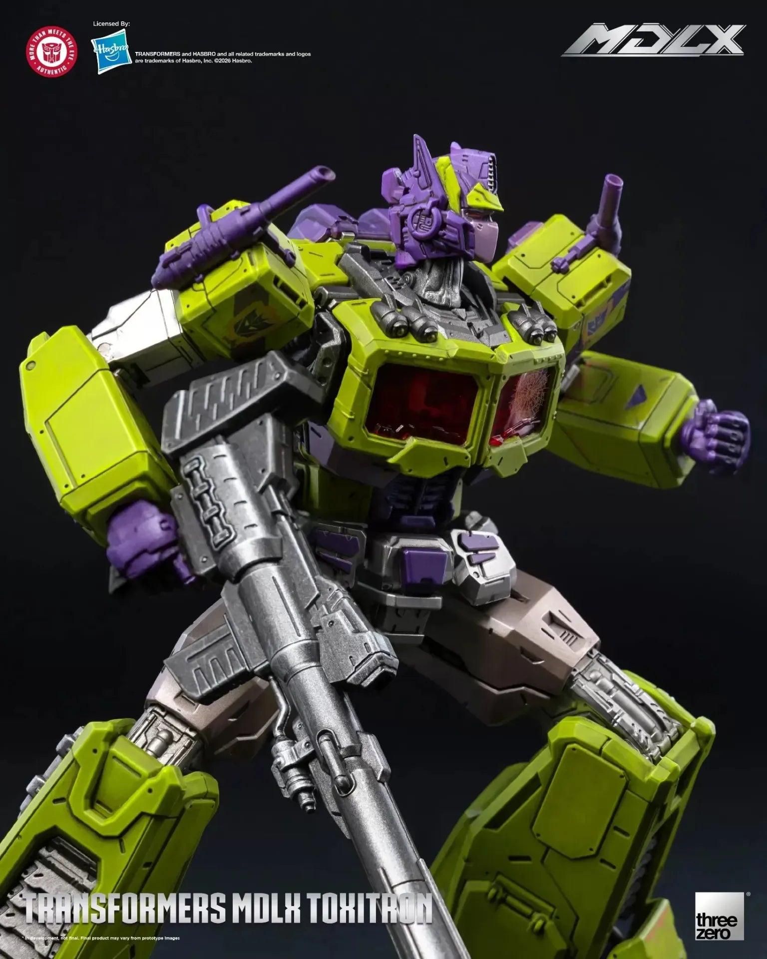 TRANSFORMERS MDLX TOXITRON EXCLUSIVE ACTION Figura