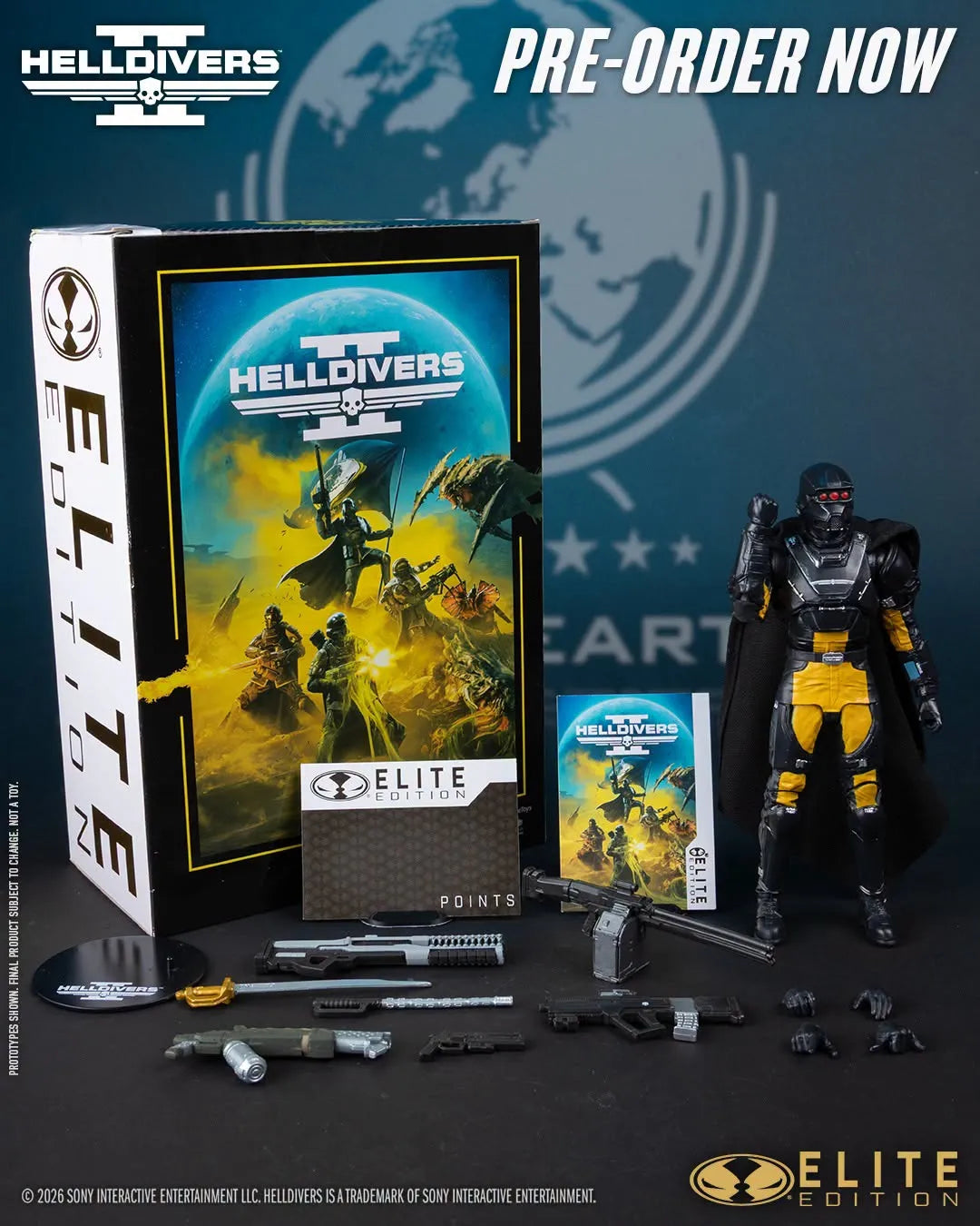 Helldivers 2 Elite Edition Figura SA-04 Combat Technician 18 cm