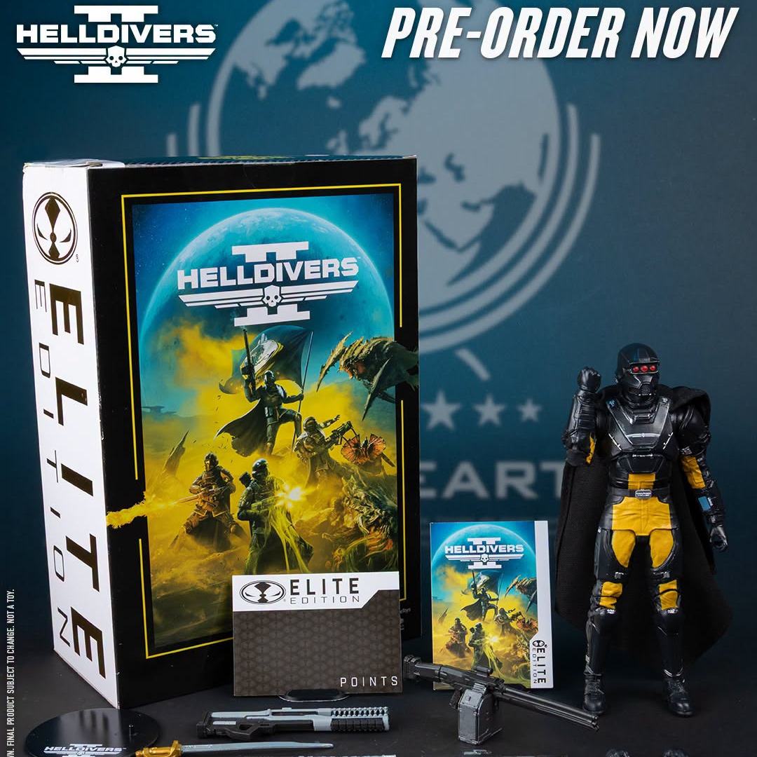 Helldivers 2 Elite Edition Figura SA-04 Combat Technician 18 cm