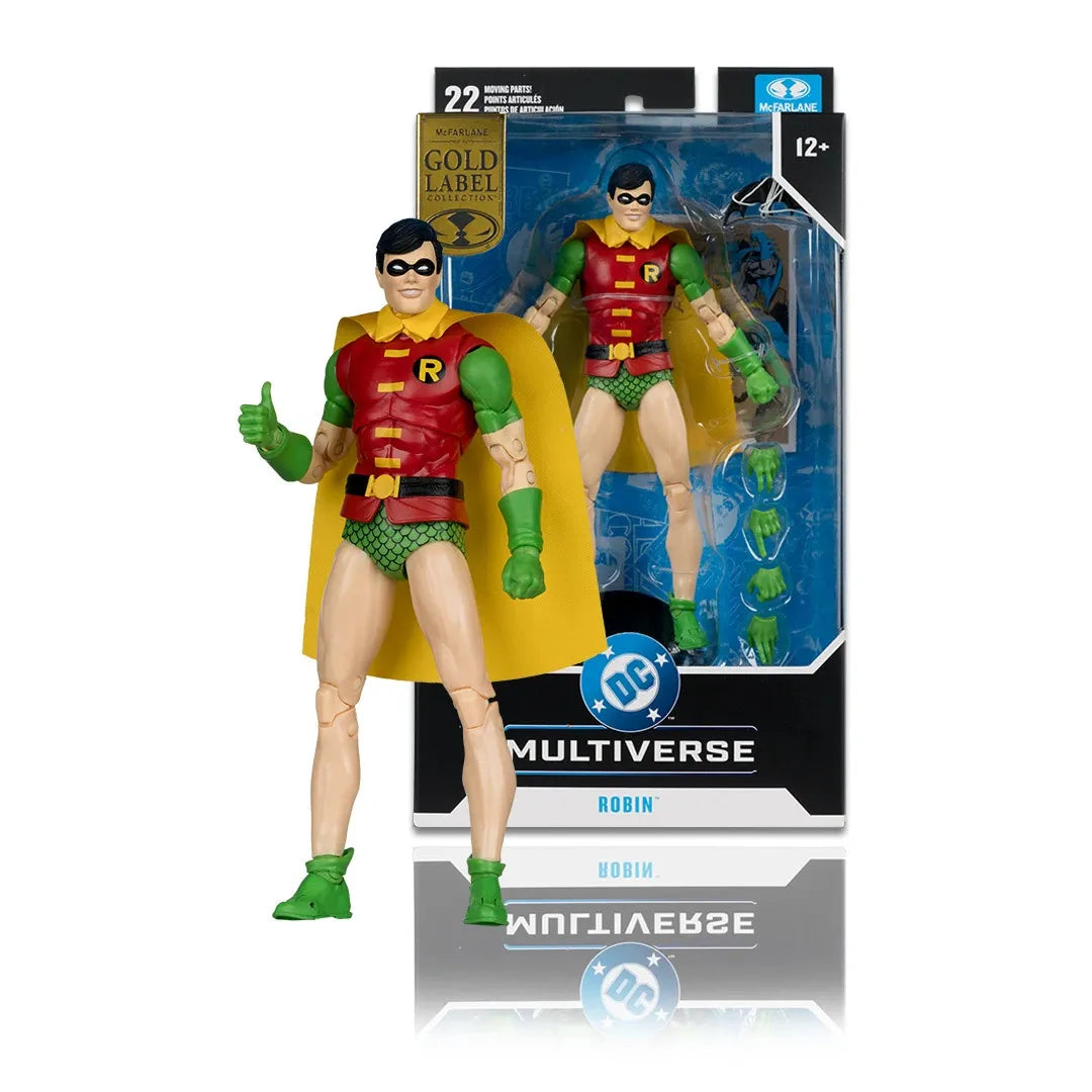 DC MULTIVERSE 7INCH ROBIN SILVER AGE ACTION Figura