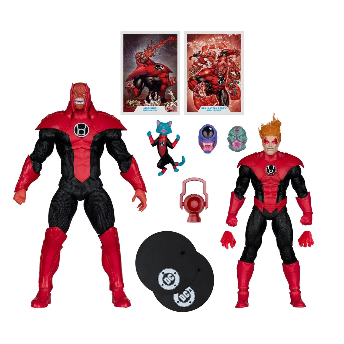 DC Multiverse pack de 2 Figuras Atrocitus and Red Lantern Corps (Green Lantern) 18 cm