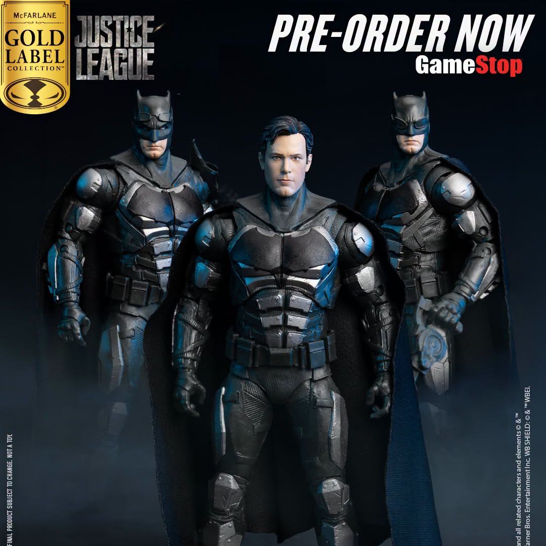 DC Multiverse Figura Batman (Justice League) (Gold Label) 18 cm