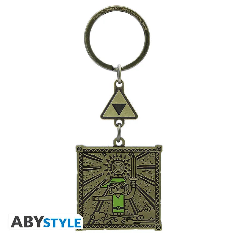 THE LEGEND OF ZELDA LINK & TRIFORCE Llavero
