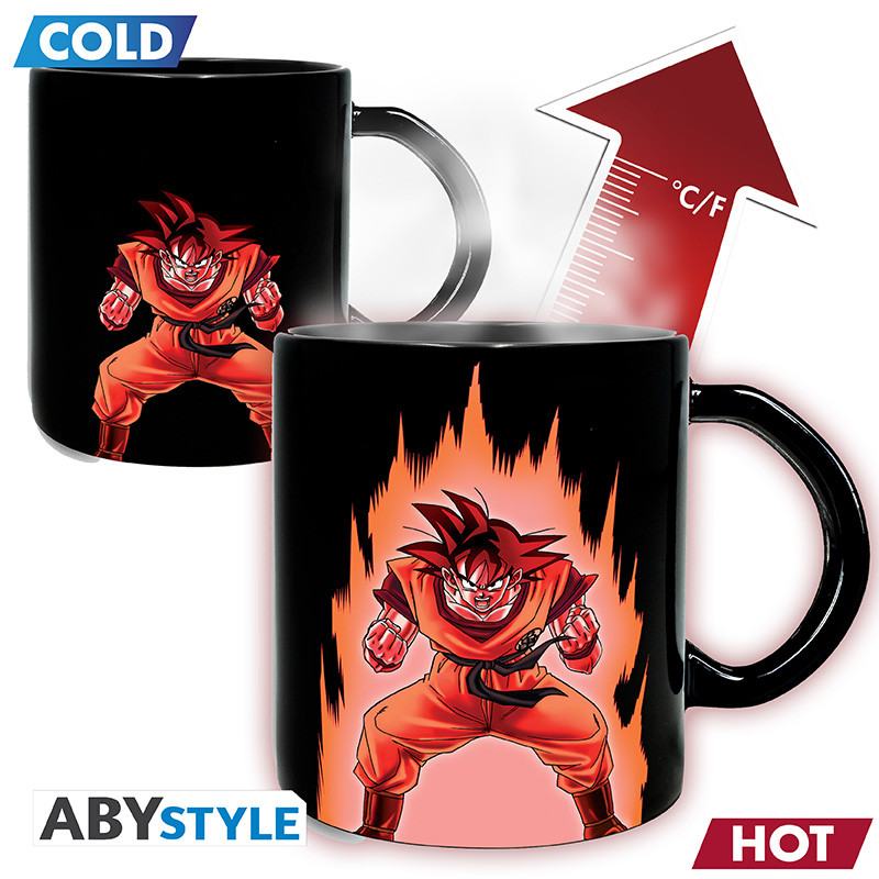 DRAGON BALL Z GOKU HEAT CHANGE Caneca