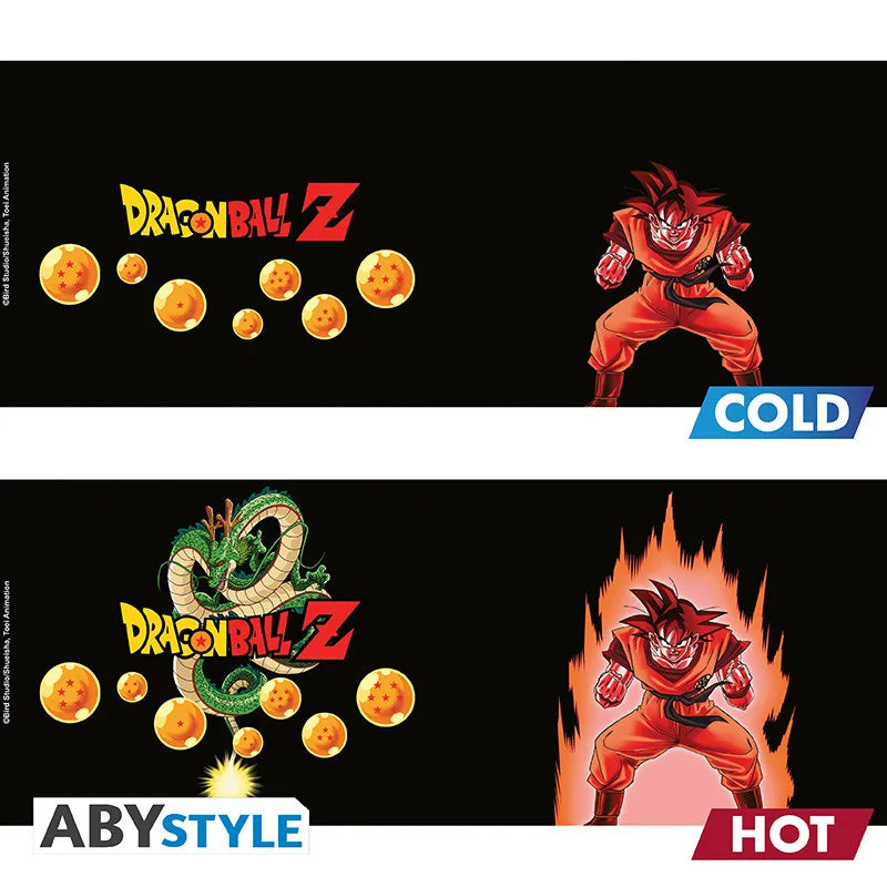 DRAGON BALL Z GOKU HEAT CHANGE Caneca
