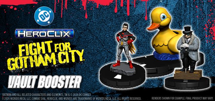 DC HEROCLIX FIGHT FOR GOTHAM VAULT BOOSTER Frikytopia