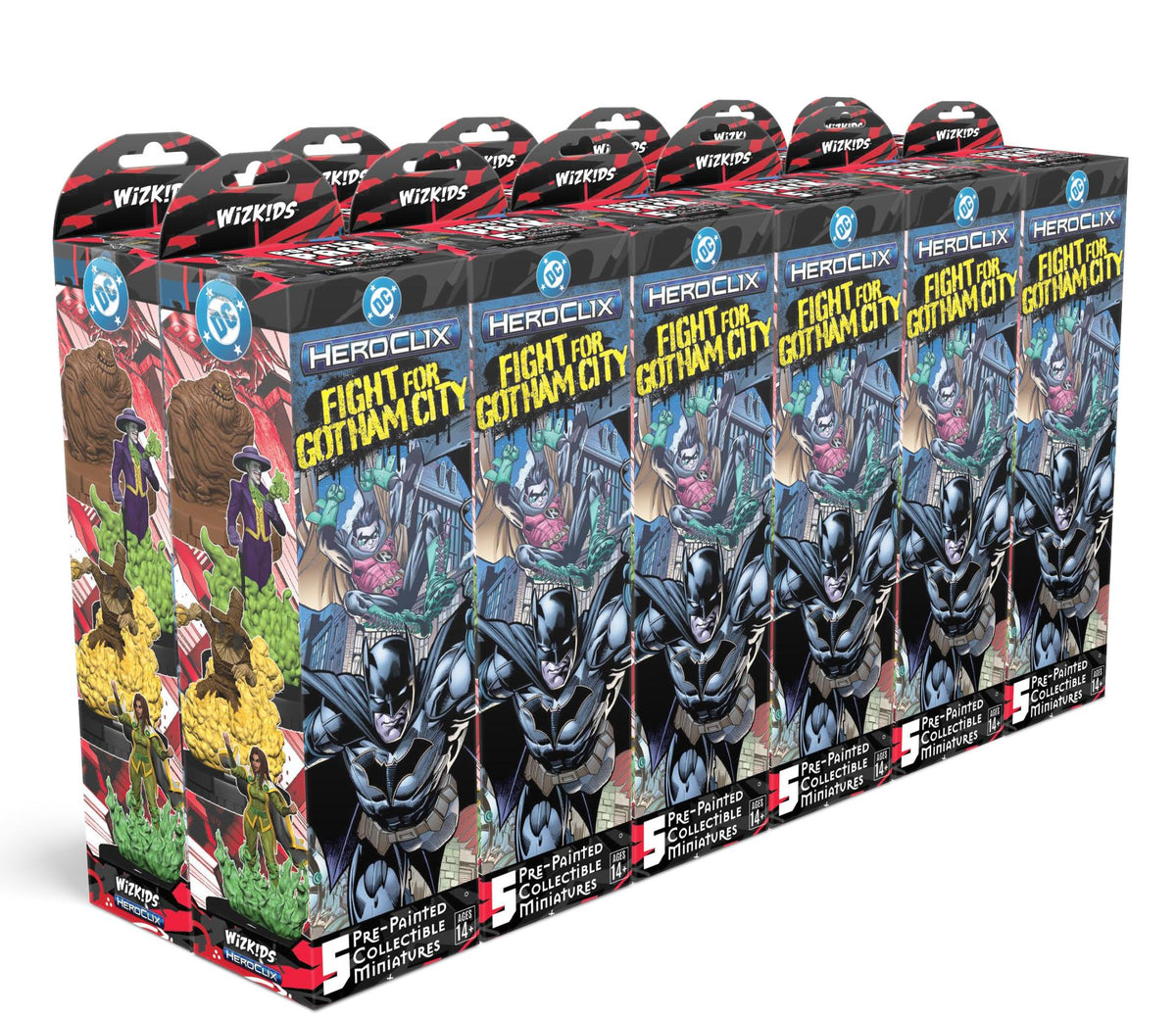 DC HEROCLIX FIGHT FOR GOTHAM BOOSTERS BRICK (12)
