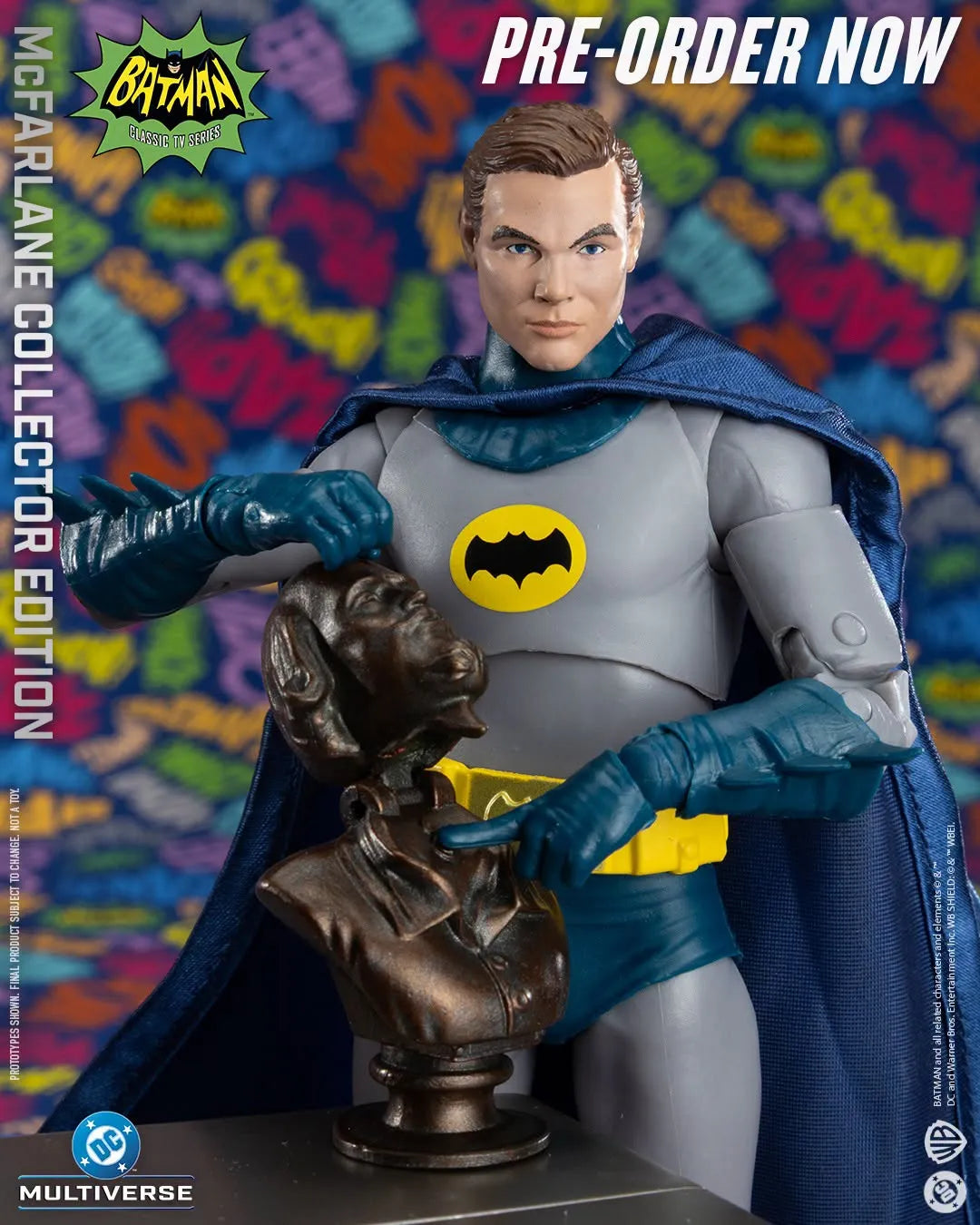 DC MCFARLANE COLLECTOR ED BATMAN 1966 BATMAN AND ROBIN 2‑PK ACTION Figura