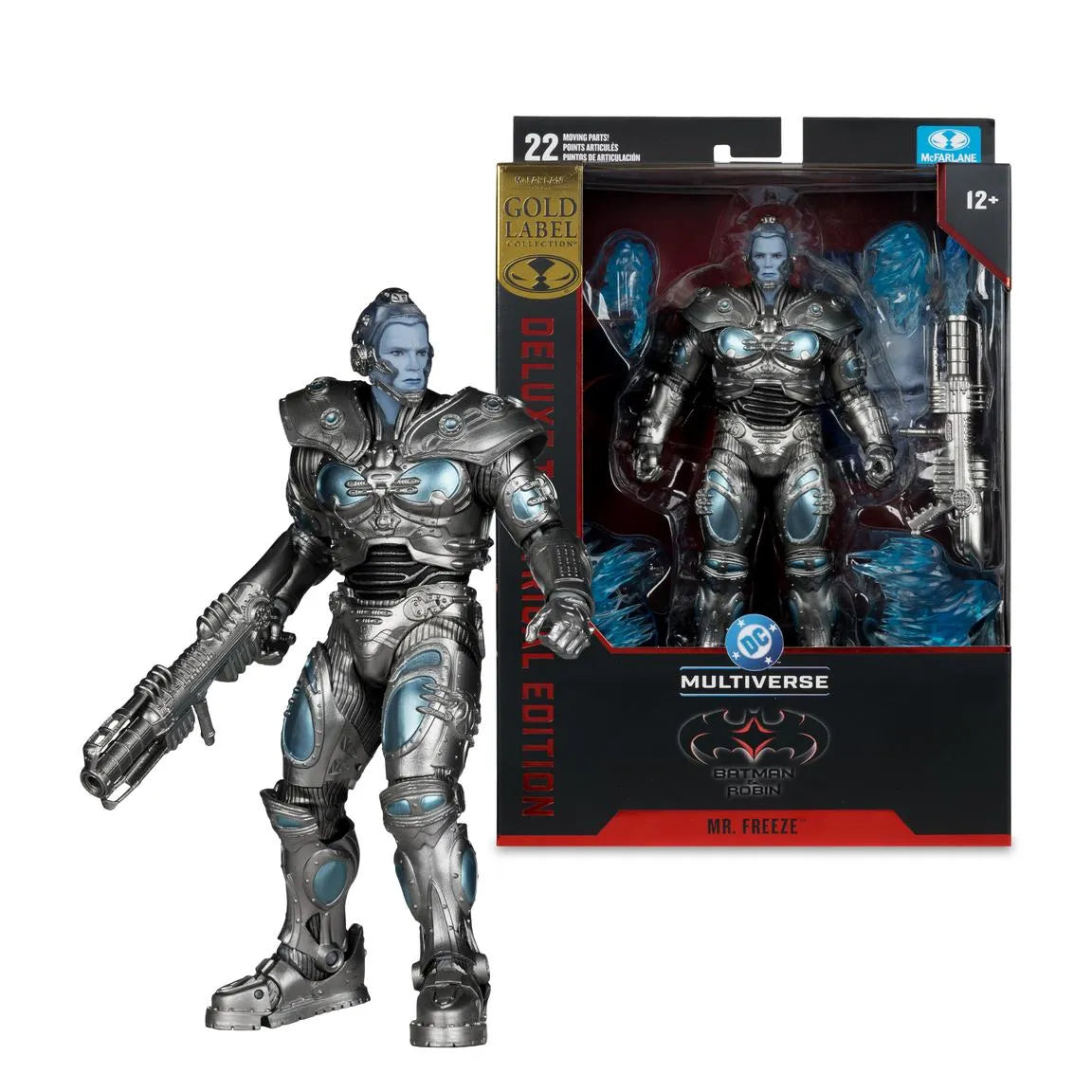 DC THEATRICAL DELUXE 7INch WV5 MR FREEZE (BATMAN AND ROBIN) ACTION Figura