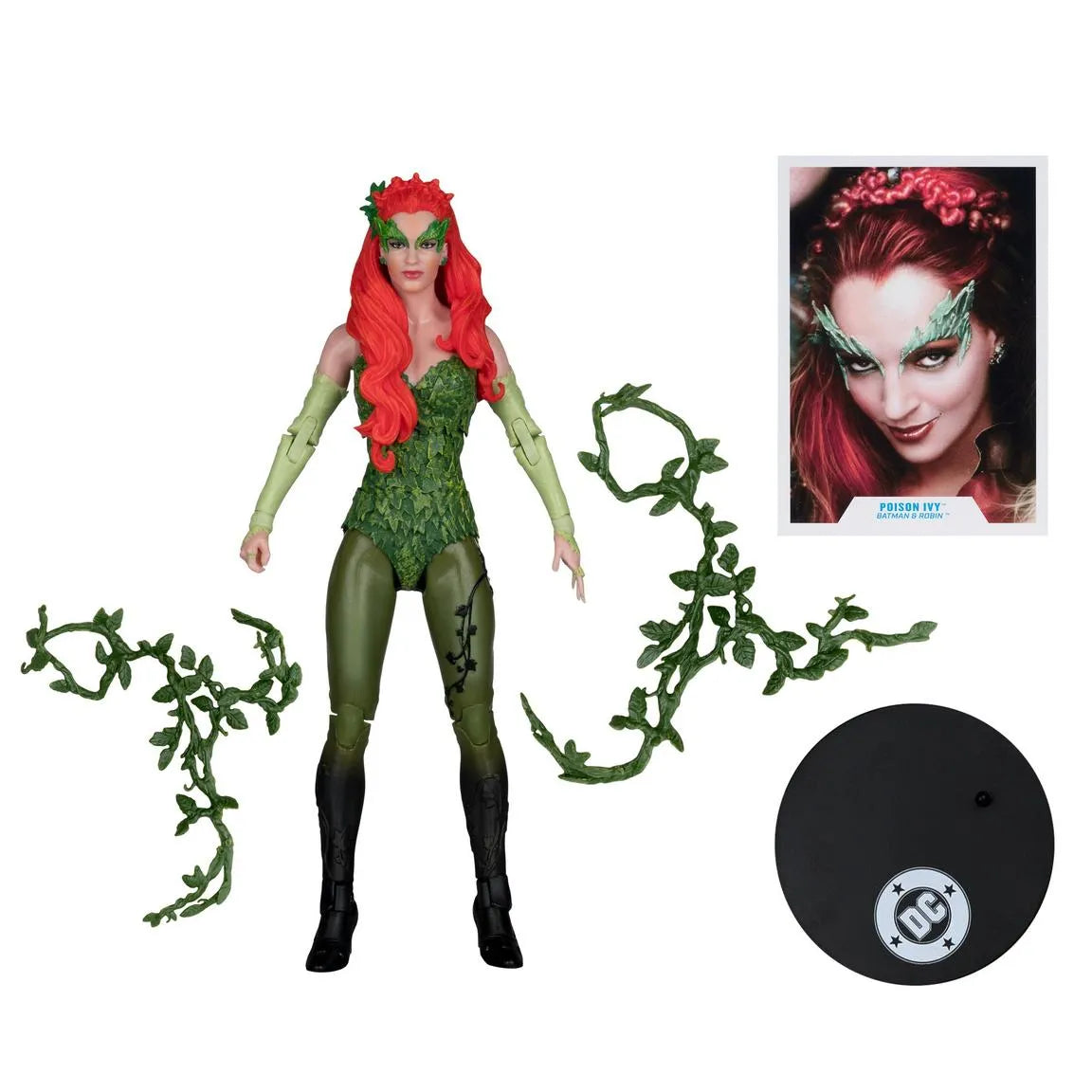 DC THEATRICAL 7INCH POISON IVY (BATMAN AND ROBIN) ACTION Figura