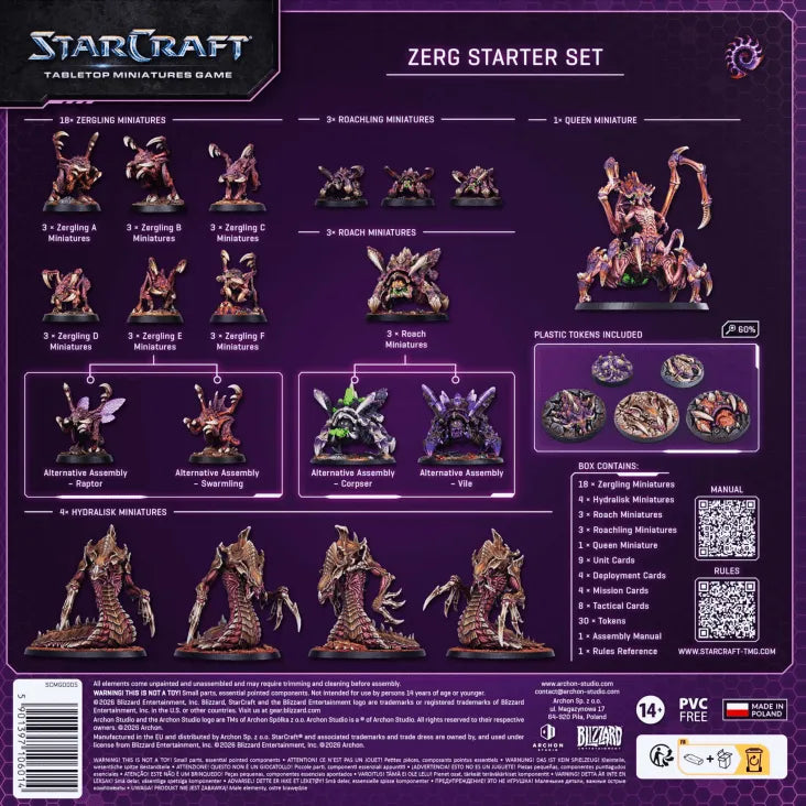 StarCraft TMG Set de Inicio Zerg