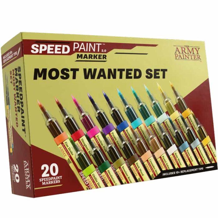 SPEEDPAINT MARKER MOST WANTED SET Frikytopia