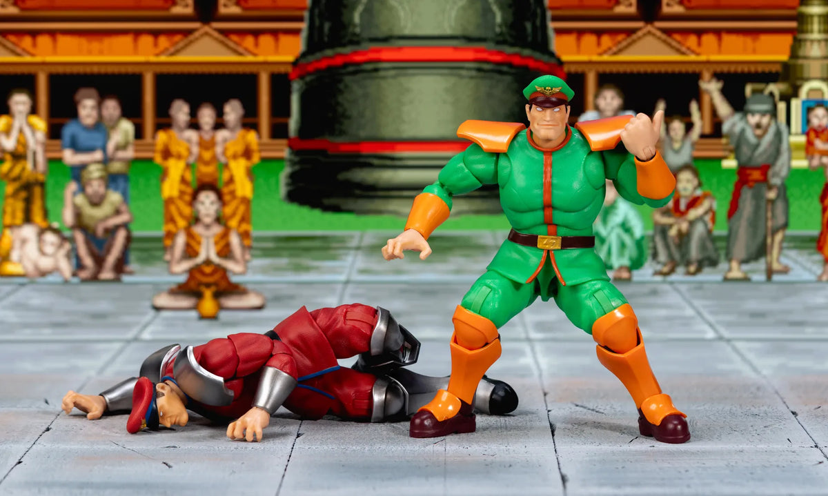 Figura Bison Player 2 Street Fighter II 17cm