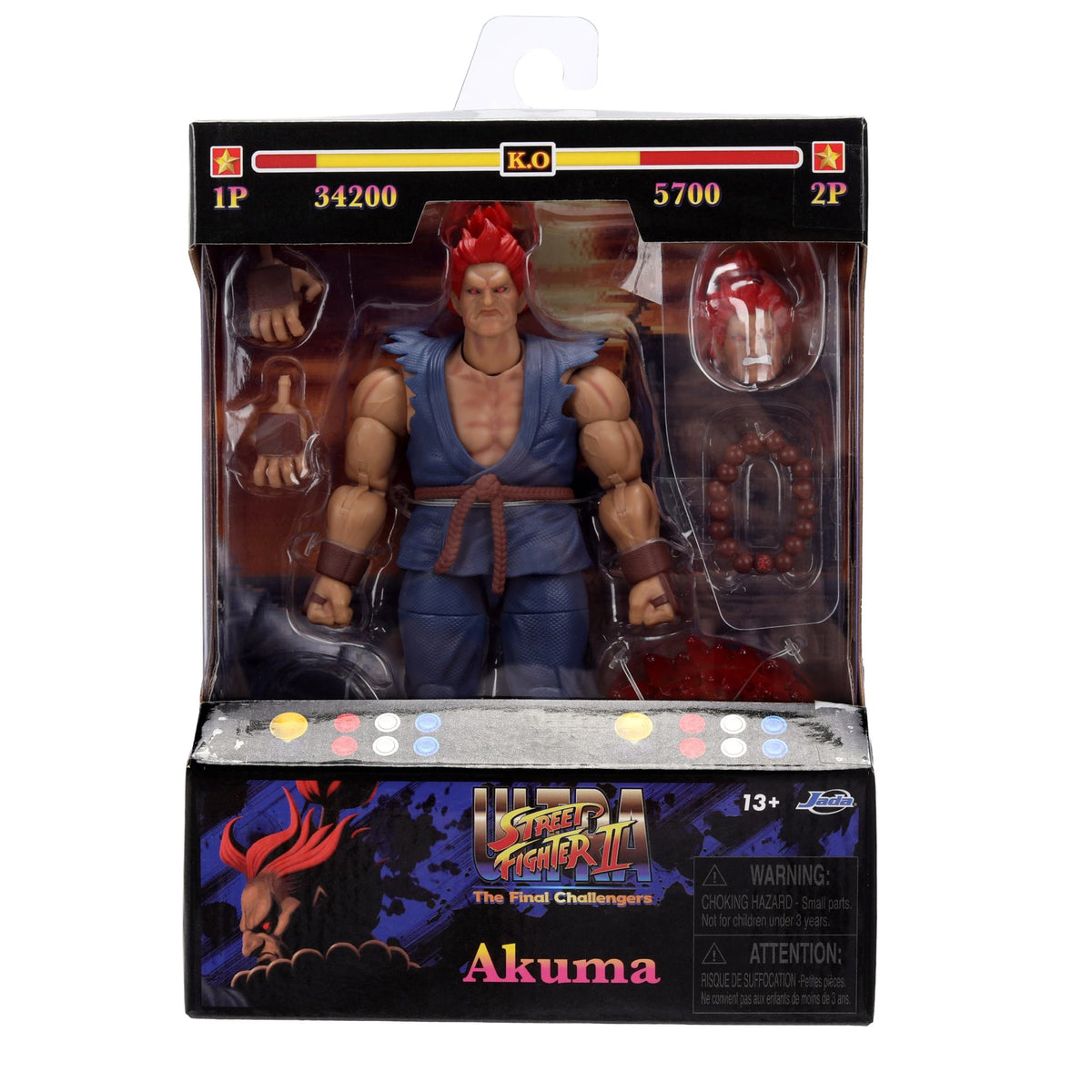 Figura Akuma Street Fighter II 17cm