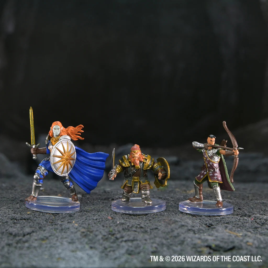 DUNGEONS & DRAGONS ICONS OF THE REALMS PLAYER HANDBOOK SWORDS & STAVES STARTER SET