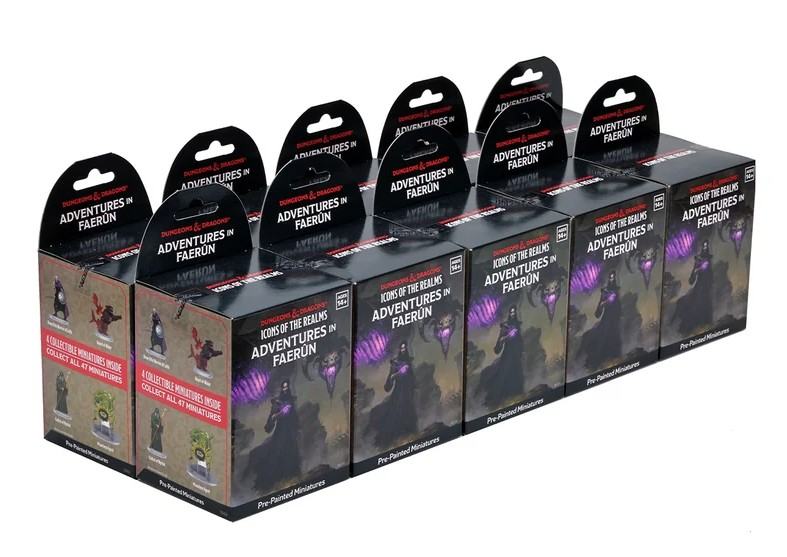 DUNGEONS & DRAGONS ICONS OF THE REALMS ADVENTURES IN FAERUN BOOSTER BRICK(10) Frikytopia