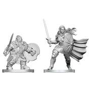 D&D NOLZUR MUM DWARF FIGHTER & ORC PALADIN