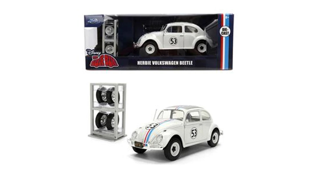 HARBIE THE LOVE BUG VOLKSWAGEN BEETLE 1/24 DIE-CAST MODEL