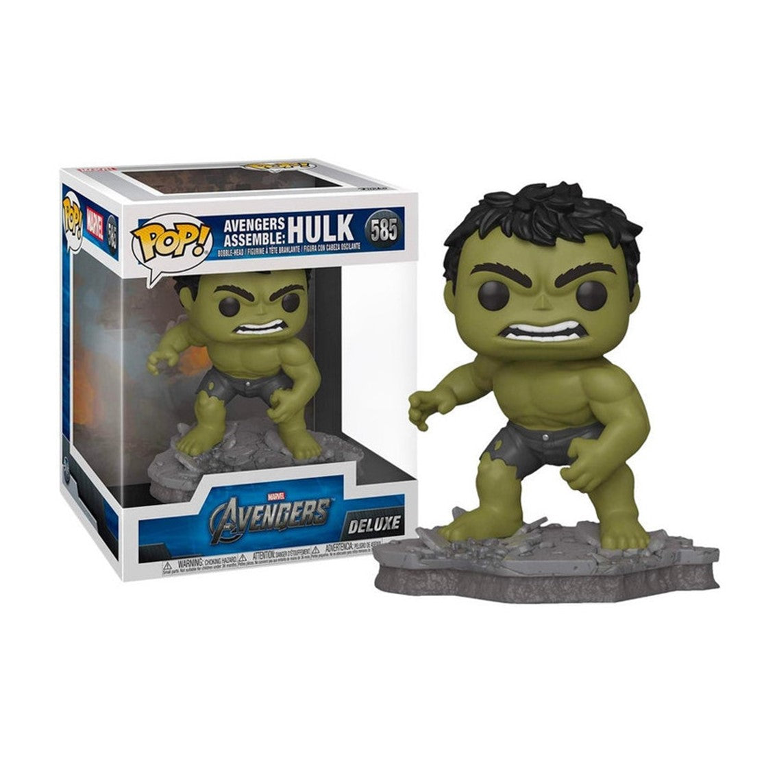 Funko pop deluxe marvel los vengadores avengers hulk assemble Frikytopia