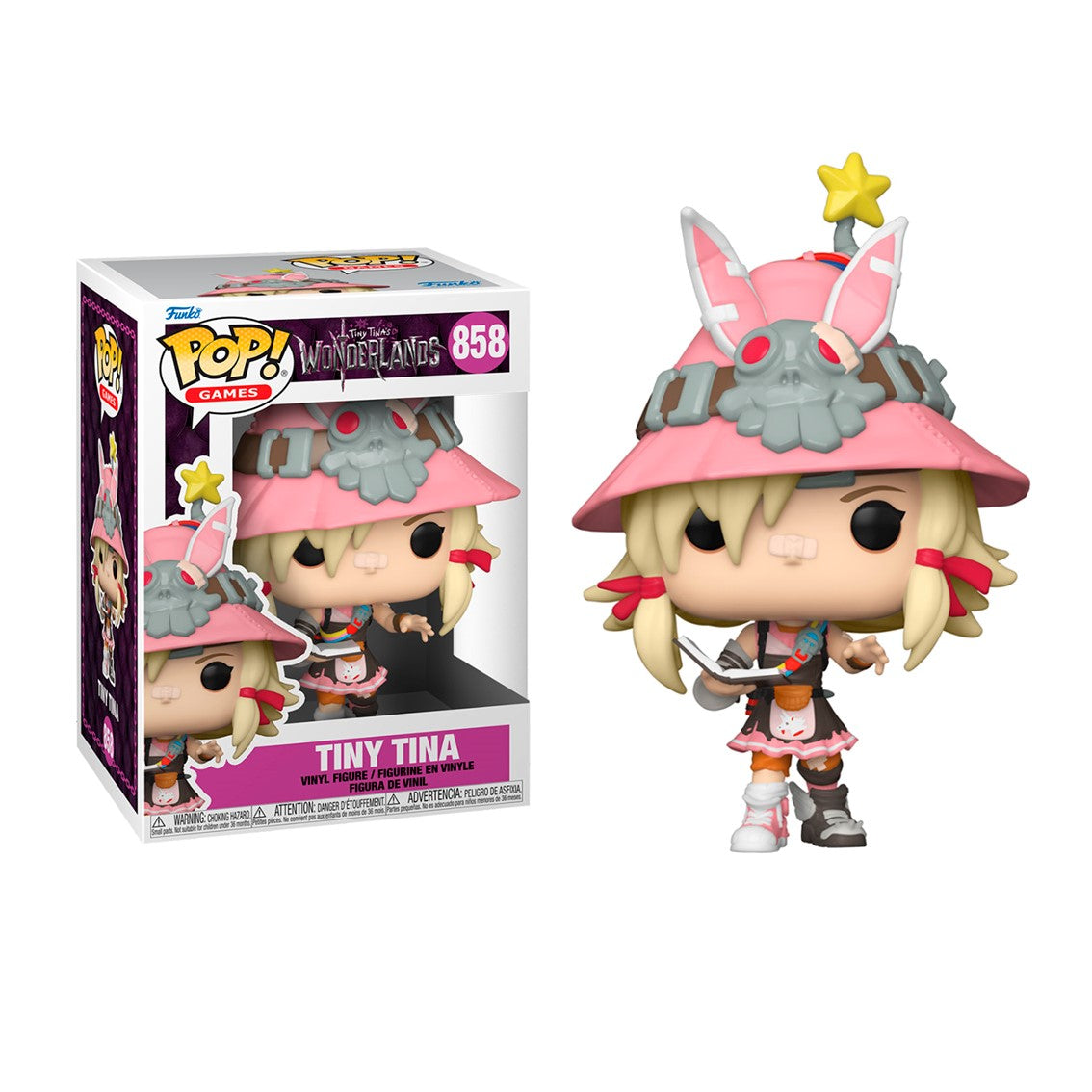 Funko pop videojuegos tiny tina wonderlands tiny tina Frikytopia