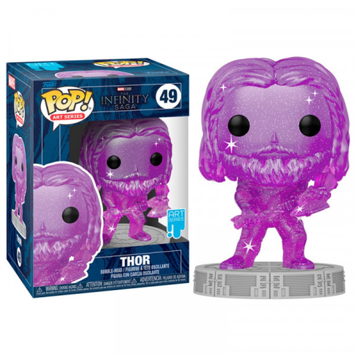 Funko pop marvel infinity saga thor gema del poder Frikytopia