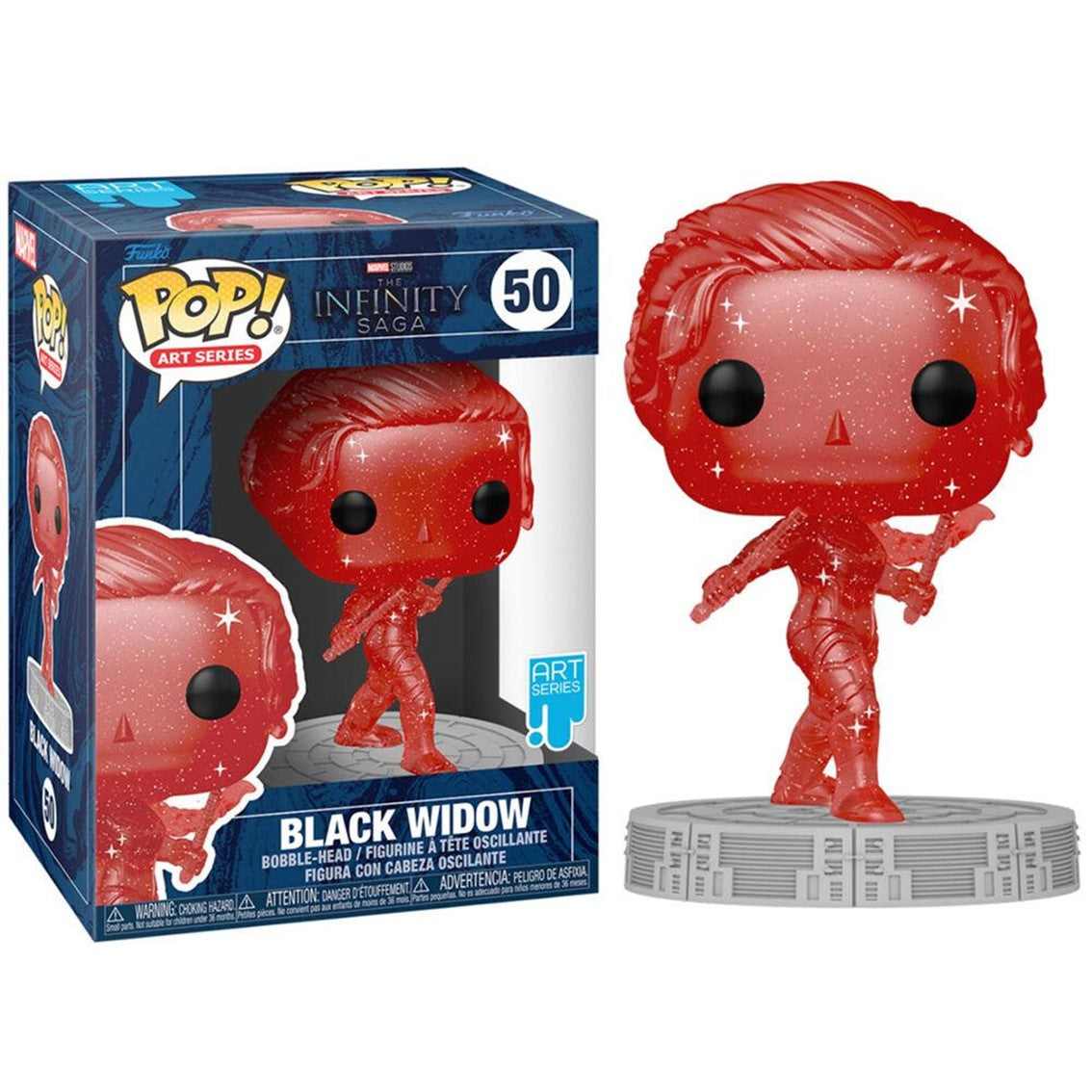 Funko pop marvel infinity saga viuda negra gema de la realidad Frikytopia