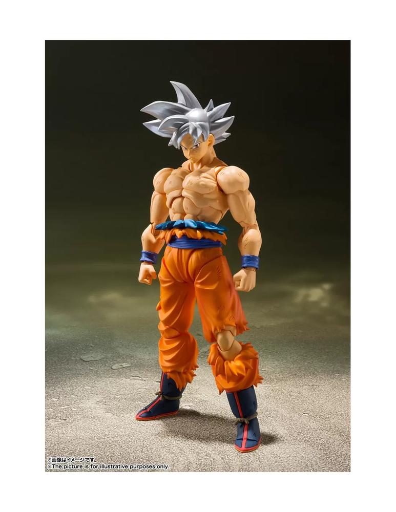 Figura tamashii nations dragon ball son goku ultra instinct sh figuarts Frikytopia