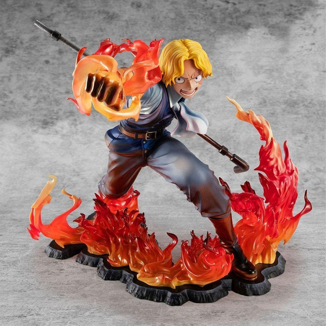 Figura megahouse one piece sabo fire fist inheritance pop edicion limitada Frikytopia