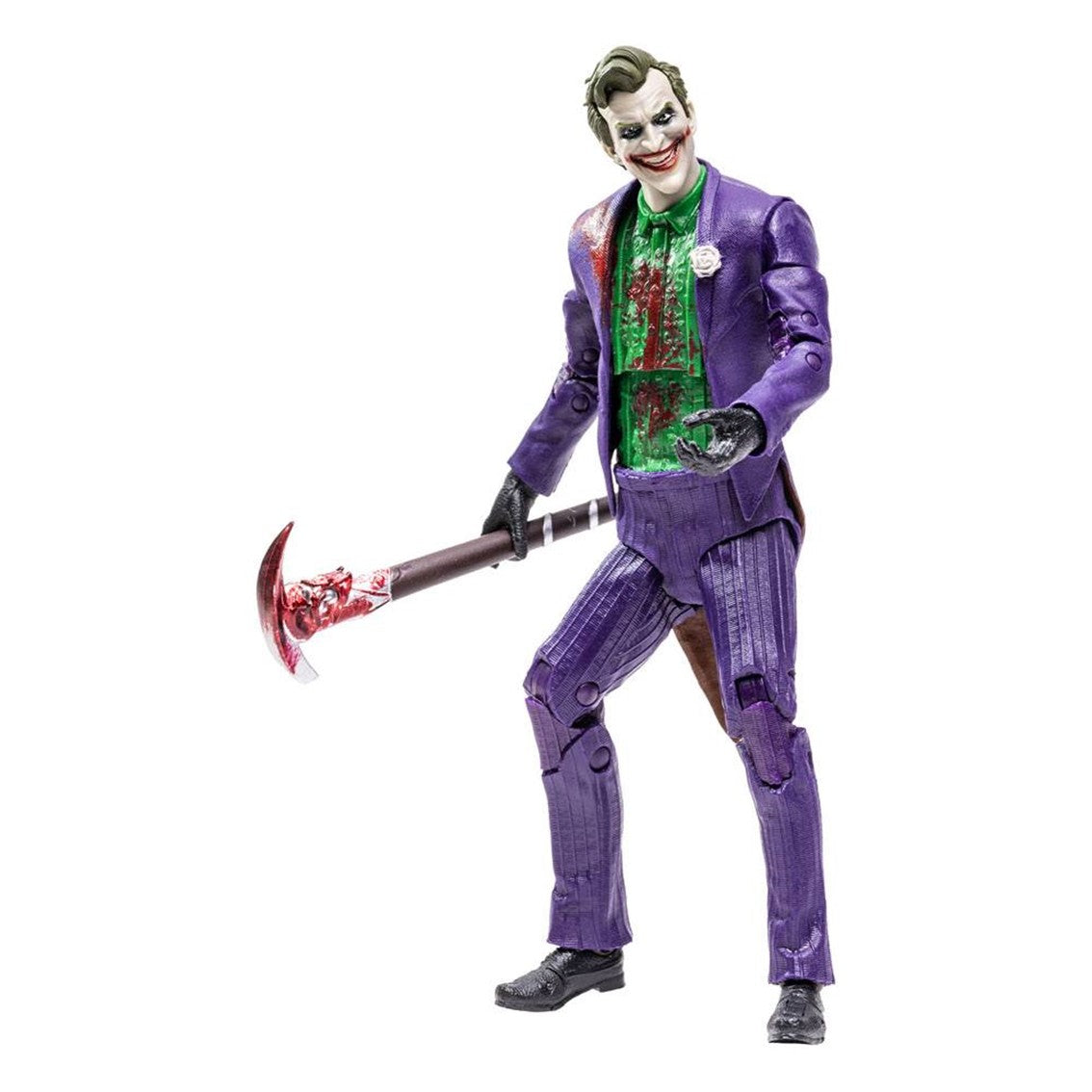 Figura mcfarlane toys mortal kombat 11 the joker bloody