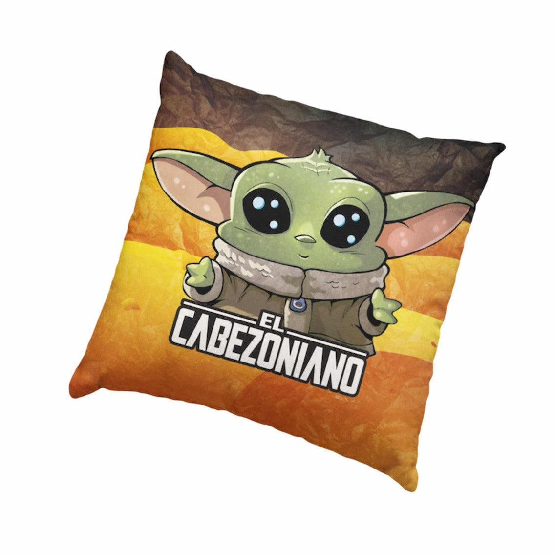Cojin cuadrado sd toys star wars el mandaloriano cabezoniano baby yoda Frikytopia
