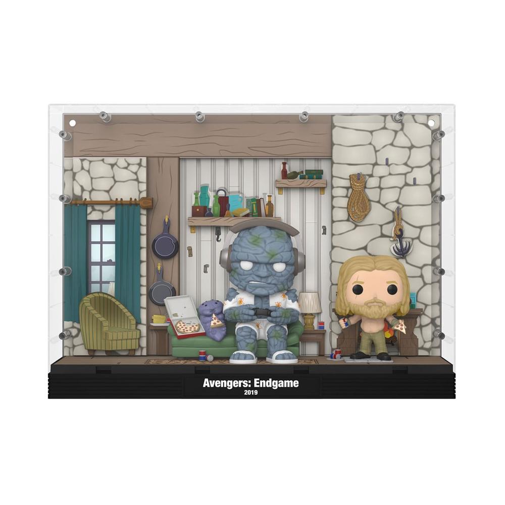 Funko pop moments deluxe marvel avengers endgame thor house Frikytopia