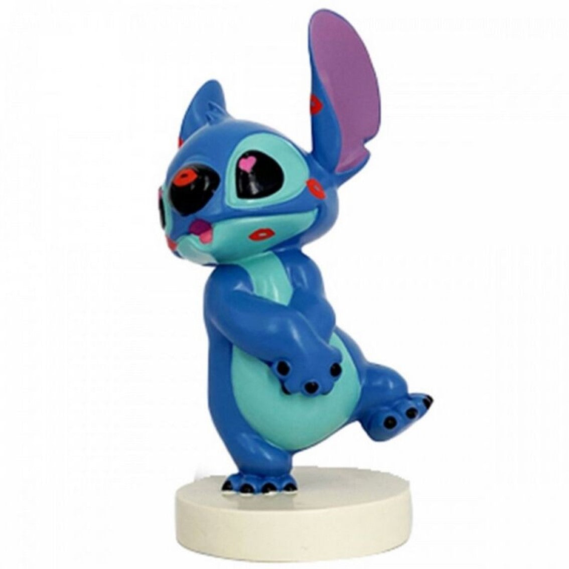 Figura enesco lilo stitch stitch con pintalabios Frikytopia