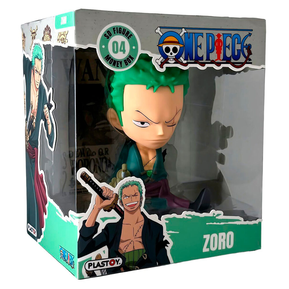 Figura hucha Zoro One Piece 18cm Frikytopia
