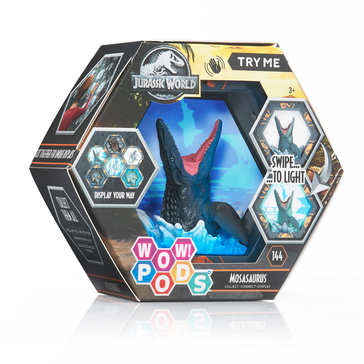 Figura wow pod jurassic world dominion mosasaurus Frikytopia